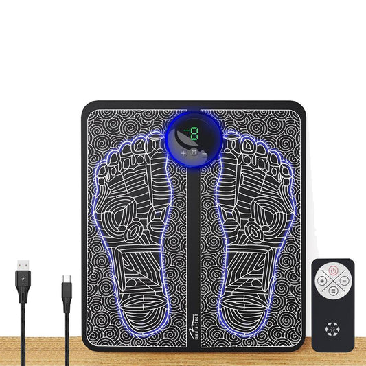 Portable electric foot massage mat-Duanos