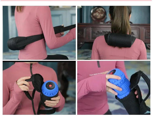 A vibrating massage roller device-Duanos