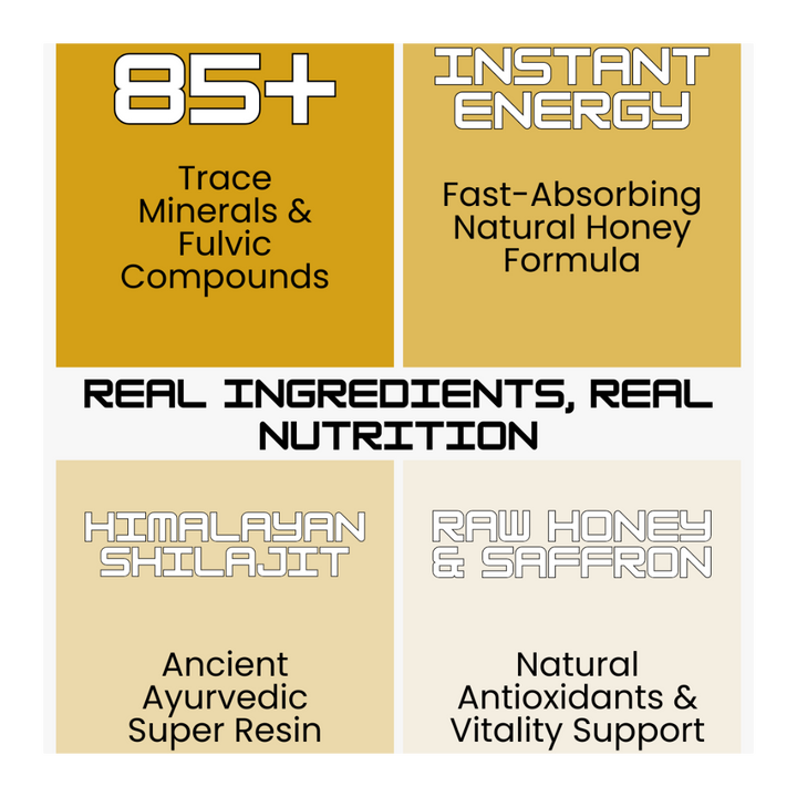 Shilajit Honey Sticks