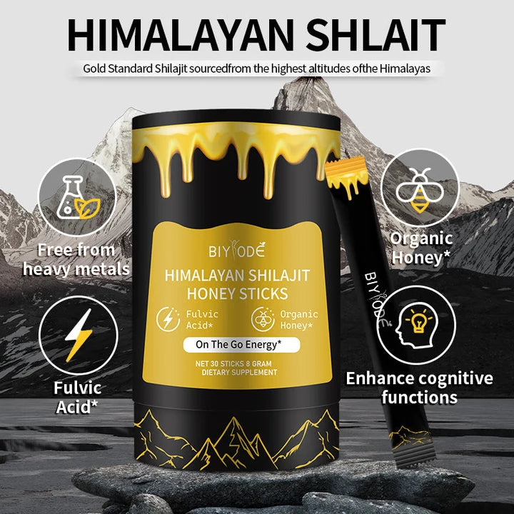 Shilajit Honey Sticks
