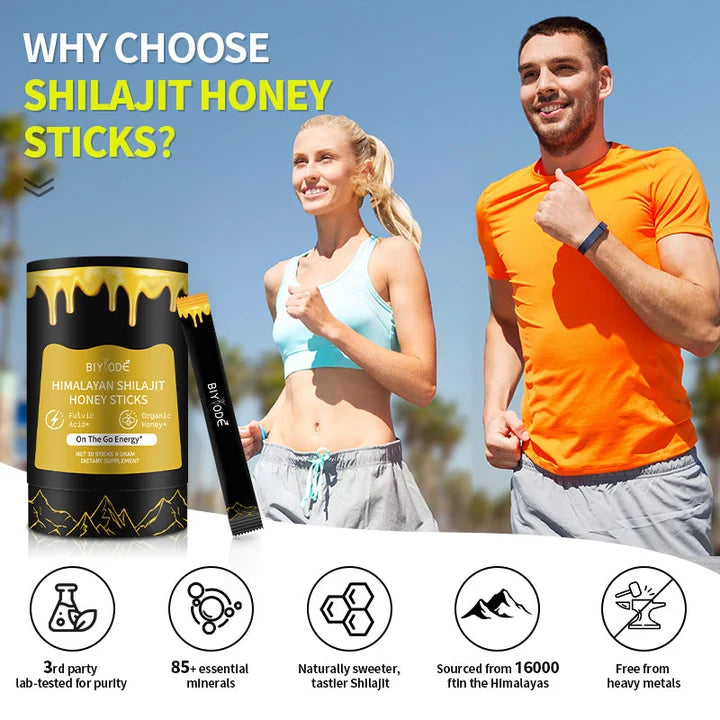 Shilajit Honey Sticks