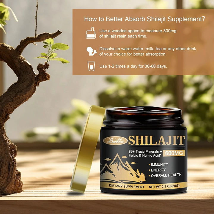VitalShilajit™ Resin 60g – Raw Strength