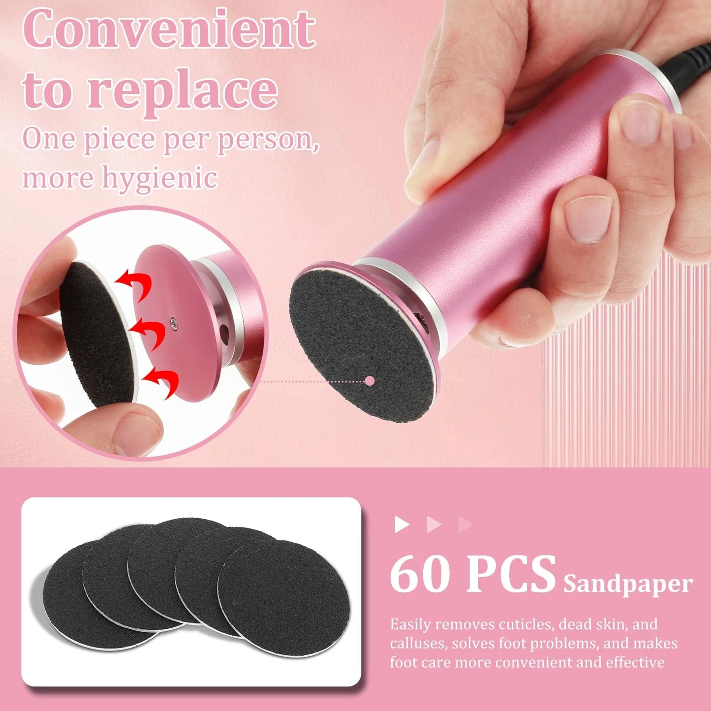 PediSoft™ Electric Foot File