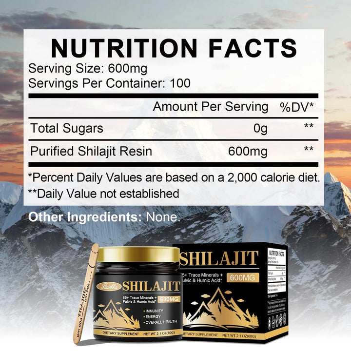VitalShilajit™ Resin 60g – Raw Strength