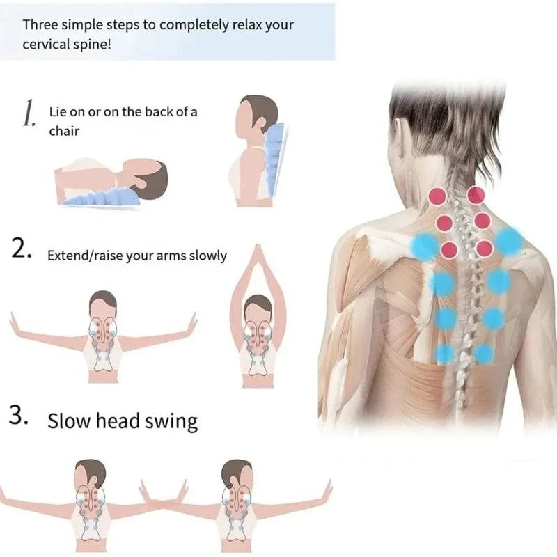 Three simple steps to completely relax your cervical spine