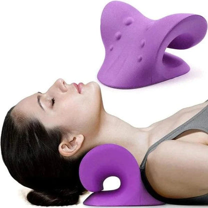 best pillow for cervical spine alignment- purple