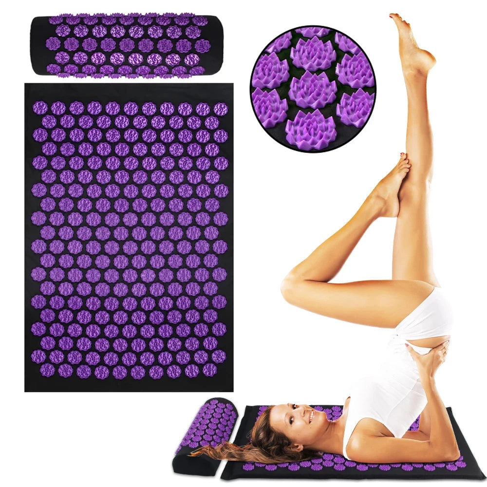 Acupuncture Mat and Pillow Set