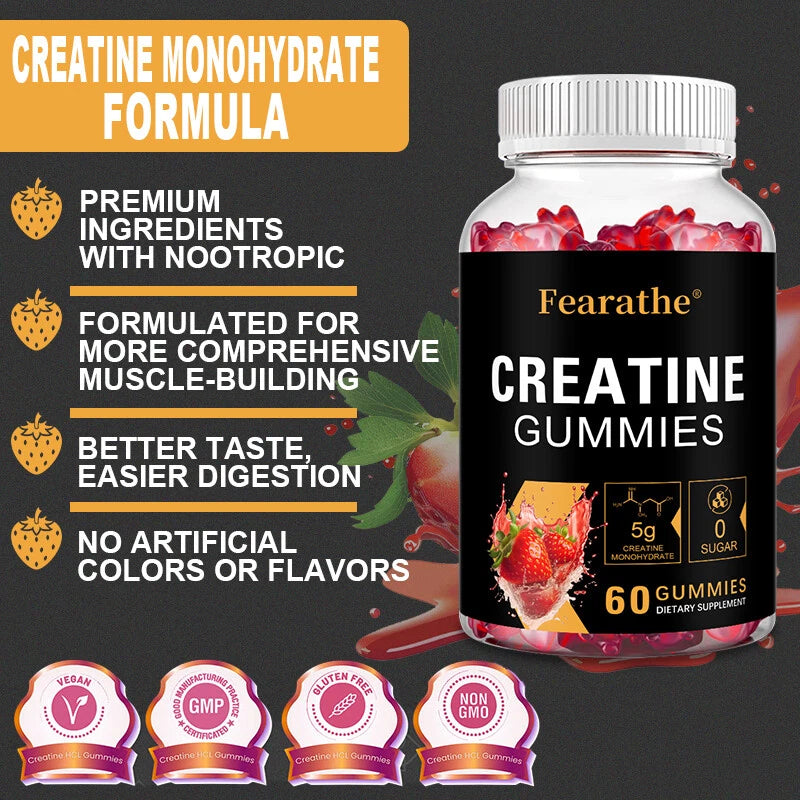 Creatine Monohydrate Gummies 5g