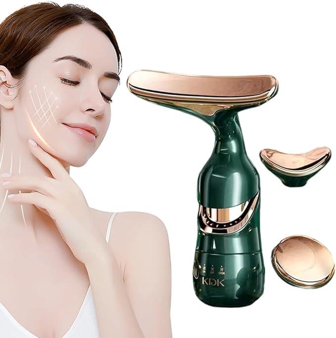 3-in-1 Anti-Wrinkle face Massager-green